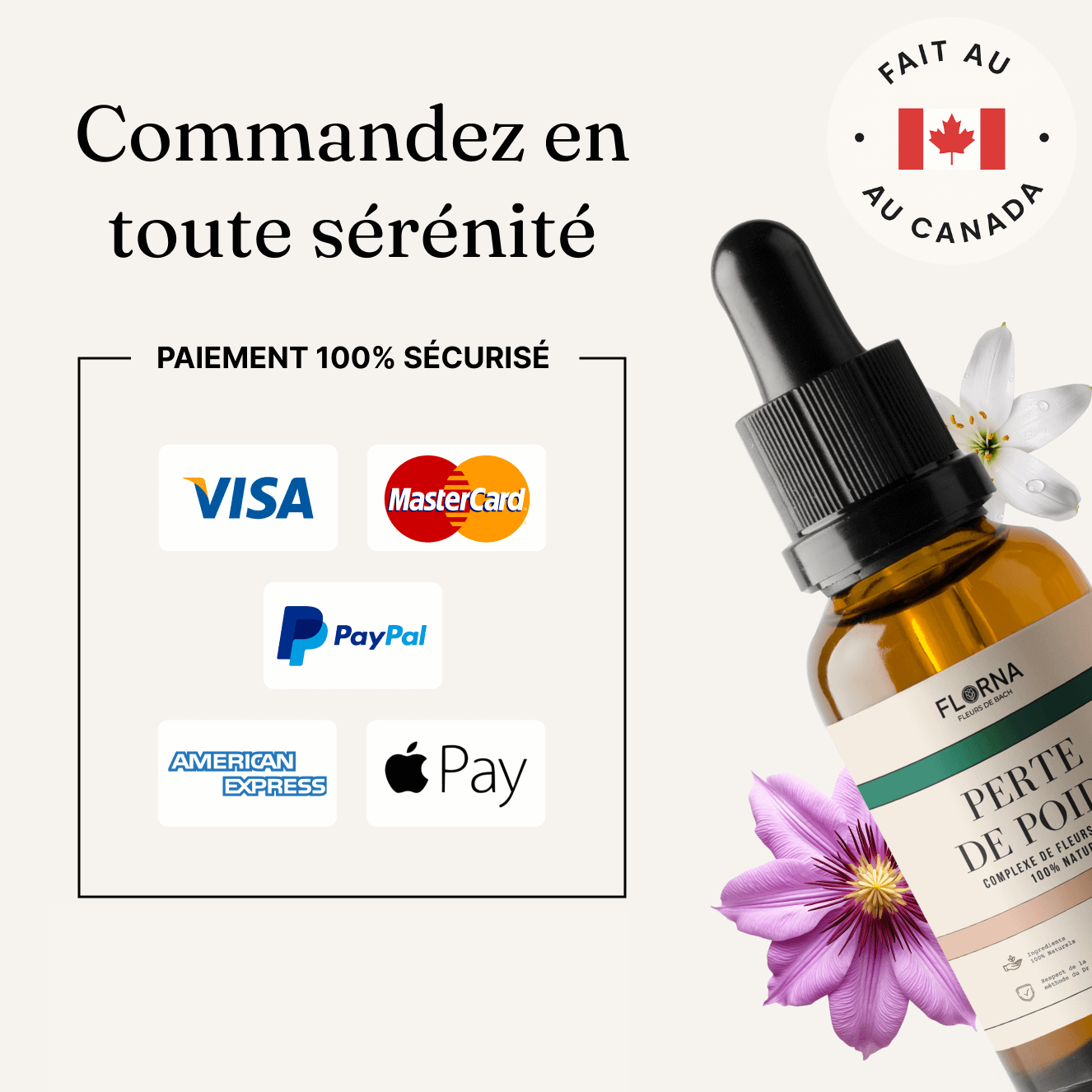 Perte de poids durable - Fleurs de Bach