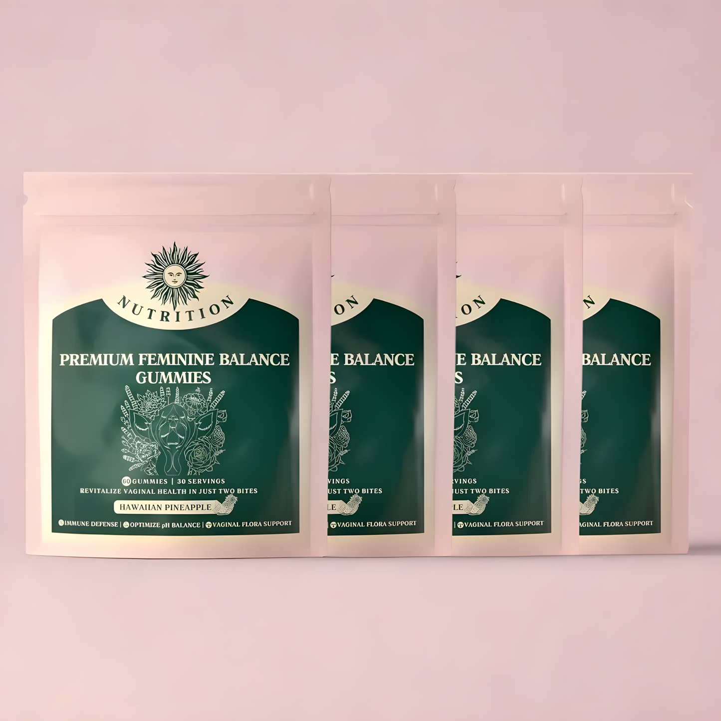Cure Complète Équilibre Intime – 4 Sachets Gummies