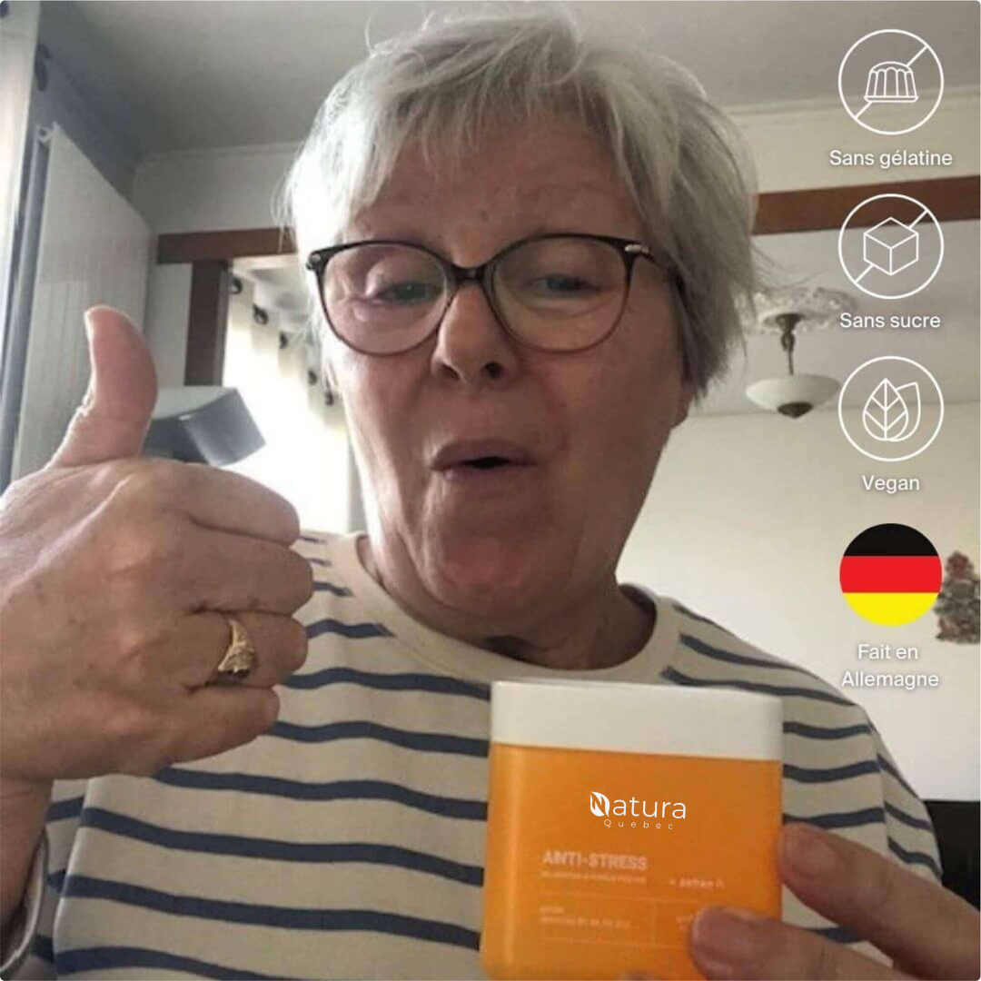 Gommes de safran anti-stress